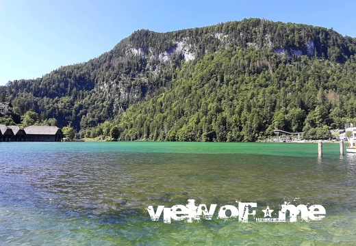 Lake Königssee in Bavaria of Germany